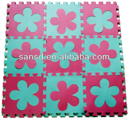 eco-friendly interlocking eva foam floor mat