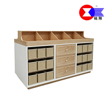Multi-grid Sundries Sorting Display Cabinet