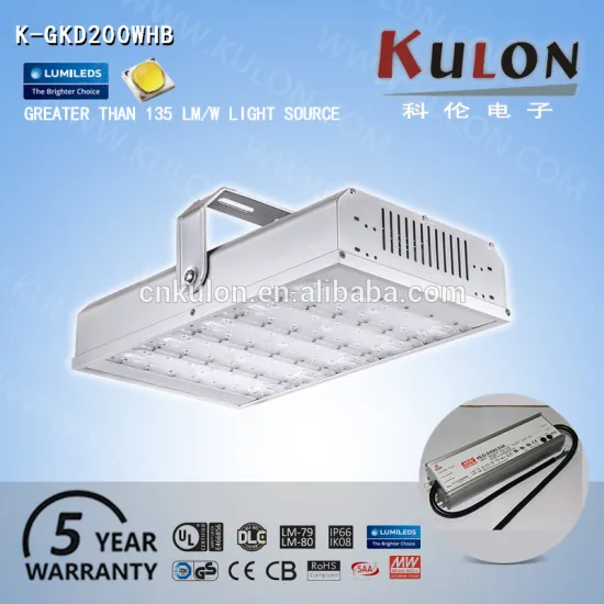 200W 22000LM dimmable motion sensor led high bay light