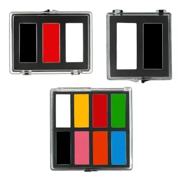 White Black Red Oil Face Paints: Perfect for Cosplay, Party, and Festive Makeup Looks this Christmas and Halloween