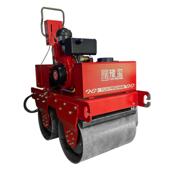 Double Drum Handheld Small Compactor Road Roller