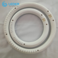 LEDER Ring LED bianco caldo da 12 W Tubo luminoso