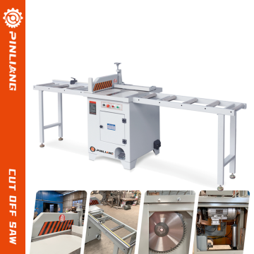PINLIANG Low Price PLC Wood Cut Off Saw for Cross Cutting - Automatic Wood Cutting Machine