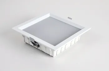 Outdoor 18w Led Ceiling Downlight Square, 240vac 1500 Lumen
