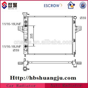 High Quality Aluminum Auto Car Radiator ForJeep