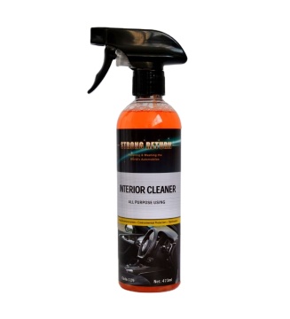 Car Interior Care Wash Foam: Leather Cleaner Spray for Seats & Multi-Purpose Use