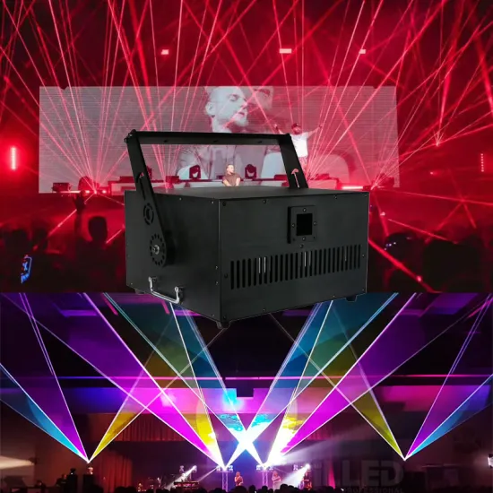 35kpps RGB 3in1 Laser Projector for Disco DJ Lights and Night Club Animations