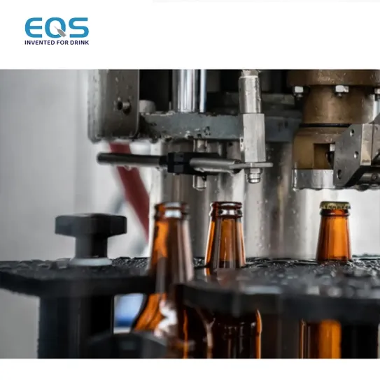 Automatic Beer Bottle Filling and Capping Machine for Glass Bottles