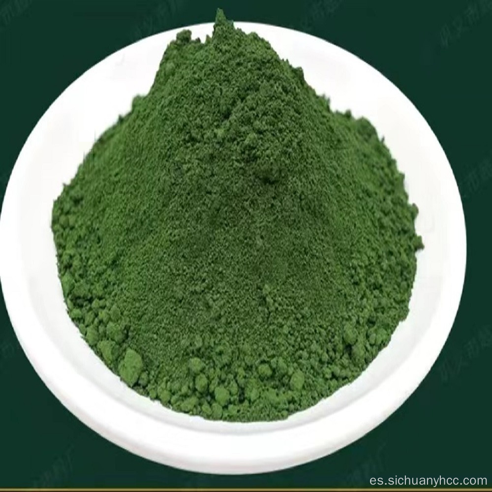 Cromo de pigmento inorgánico verde óxido