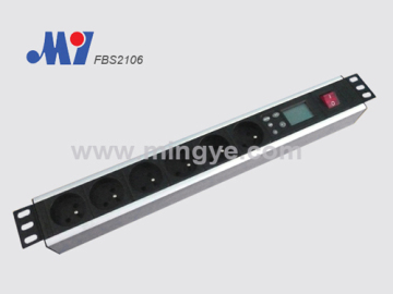 PDU Socket con Display di tensione e corrente