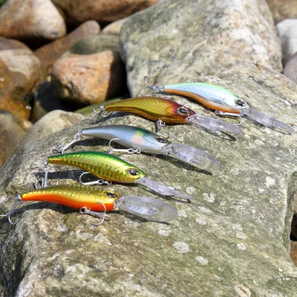 Wobbler Shad Crankbait 107mm Deep Diving Bass Fishing Lure