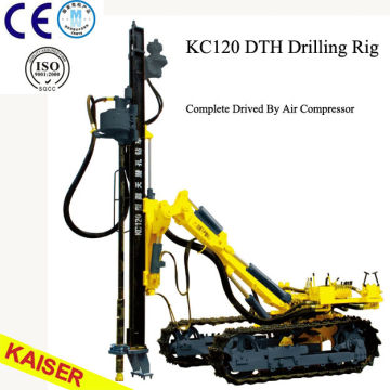 KC120 Complete Pneumatic DTH Drilling Rig