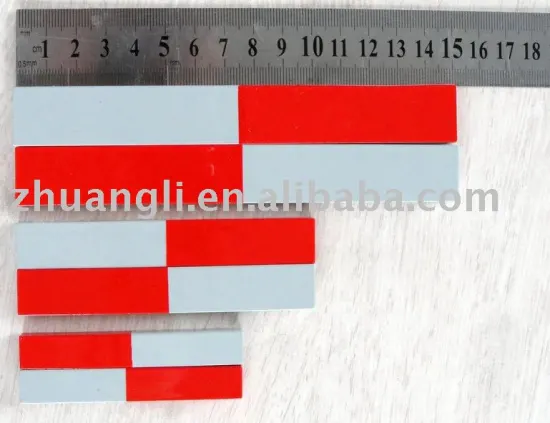 Educational Magnet with bar shape, horse shape