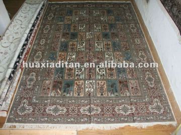 Traditional tabriz iranian handmade silk carpet factory in guangzhou