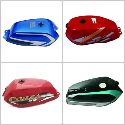 Colorful motorcycle fuel tank gas tank