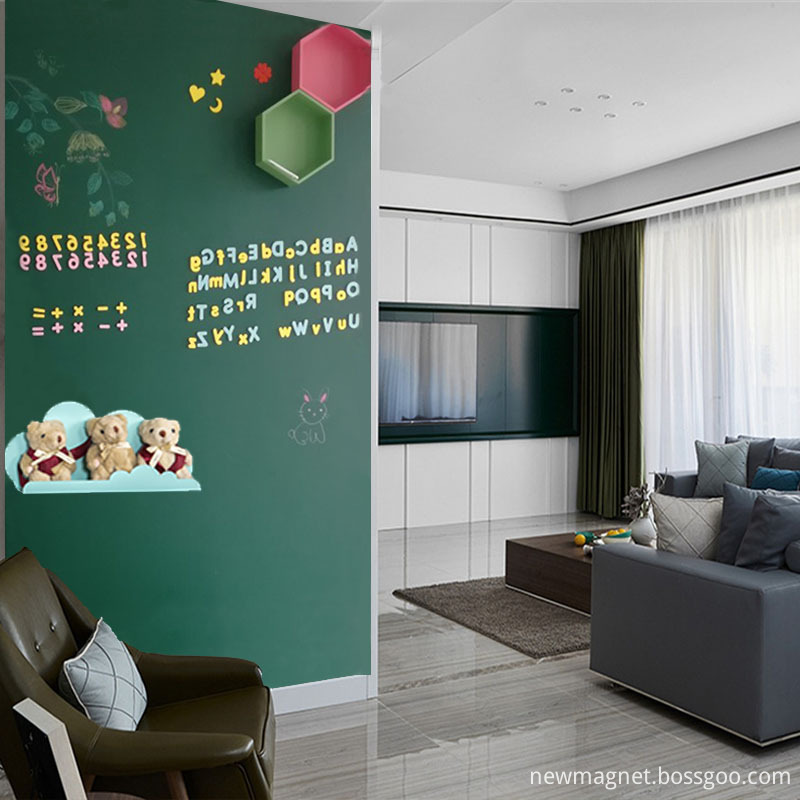 Custom Magnetic Suction Decoration Blackboard For Home Use