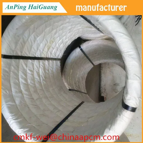 16/14 Galvanized Oval wire ,43kg/roll , 1250m /roll