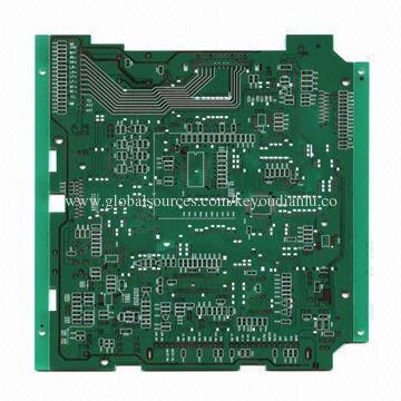 Printed Circuit Manufacture China PCB with 1.6mm Board Thickness, Green Solder Mask