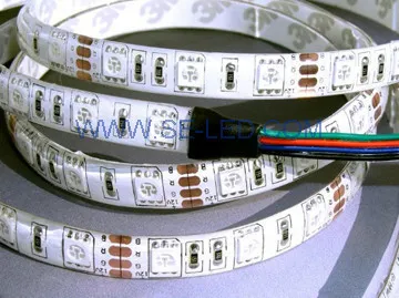 60pcs 5050SMD White PCB Encapsulation LED Light Strip
