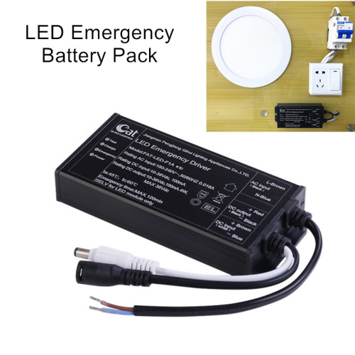 Pack de batterie de sauvegarde d'urgence LED répertorié CB