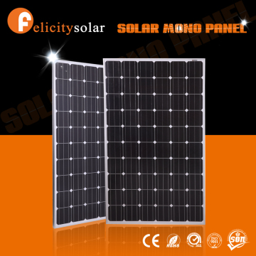 Long service life 250w 36v mono crystalline solar panel for Burkina Faso