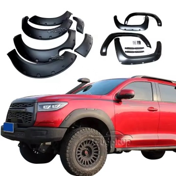 Flexible ABS 4x4 Wheel Fender Flares for L200 Triton Jeep Wrangler