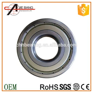 Chrome steel bearing 6203-ZZ deep groove ball bearing