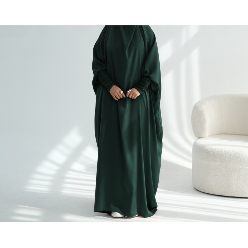نماز عبای مخمل ساتن با طرح آستین دودی