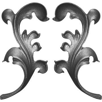 Fence gate accessories ornaments parts wrought iron wholesale