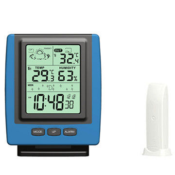 Novelty Digital Room Thermometers with 433MHz Frequency & Weather Indication