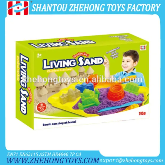 8 PCS Building Model 700G Magic Sand For Kids