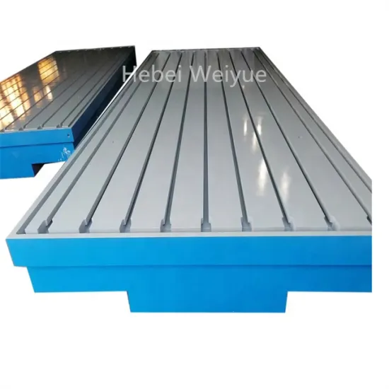 Professional T-Type Cast Iron Workbench: Ideal for Assembly, Grinding, and Welding with T-Slot Clamping Platform