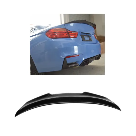 PSM Style Carbon Fiber Rear Spoiler for BMW 4 Series F32 F82 M4 2014-2019