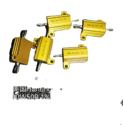 USA Huntington TMC-10 10W 50R 1% Precision Aluminum Housing Resistor
