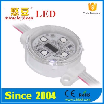 High Quality Mircle Bean Brand Outdoor 0.9W SMD5050 IP67 DMX Waterproof DC15V RGB Led Pixels