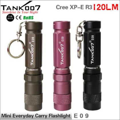 Tank007 Mini Flashlight Gift Use E09