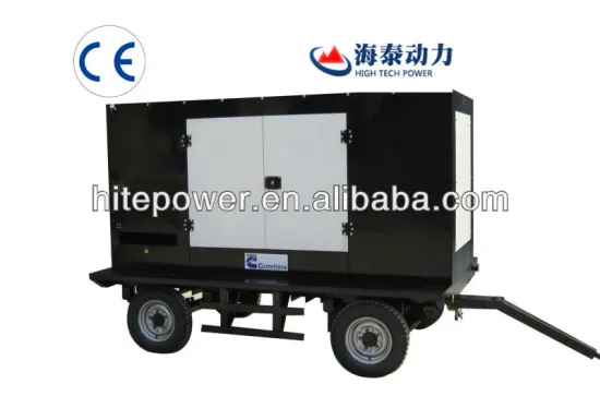 Global Service Automatic comtrol 120kw mobile diesel generator with cummins engine