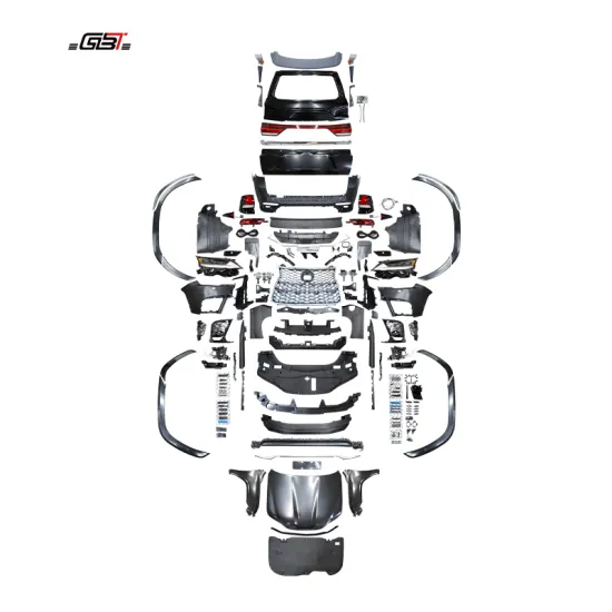 2023 Lexus LX600 GBT Conversion Kits - Bumper, Light Upgrade Parts for 2008-2015 Lexus LX570 Facelift Accessories