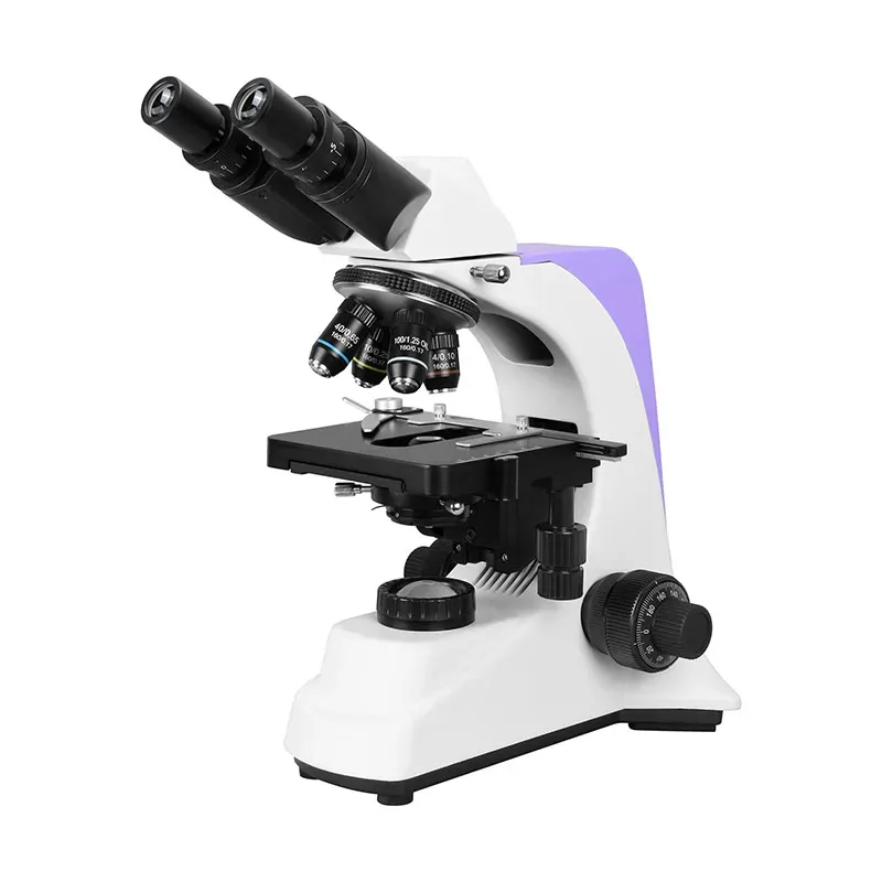 Binocular LED 40X-2000X Medical Biological Microscope