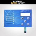 Interrupteur de membrane du panneau avant d'impression numérique