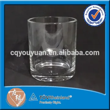 Cheap simple style glass round whisky snifter glasses