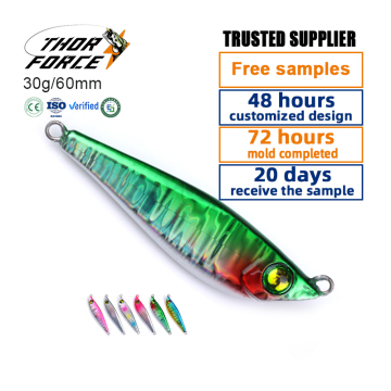 THORFORCE 6cm 30g Hard Metal Tungsten Jig Slow Jigging Lure