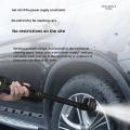 Abnehmbare Hochdruck-Autowaschpistole mit Lithiumbatterie