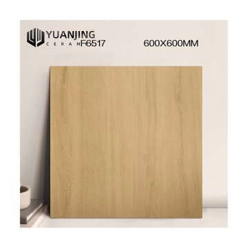 Premium-Grad Matt Anti-Rutsch-Mikroform Holz Getreide Keramikfliesen 600x600mm Holz Look Foden