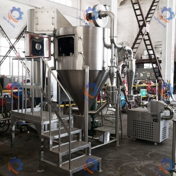 Centrifuge spray dryer dari karbon putih