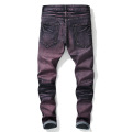 Jeans Denim Homens Tie Dye Exclusivos de Alta Qualidade