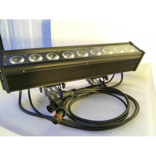 9X10W RGBW 4 in 1 waterproof wash bar light