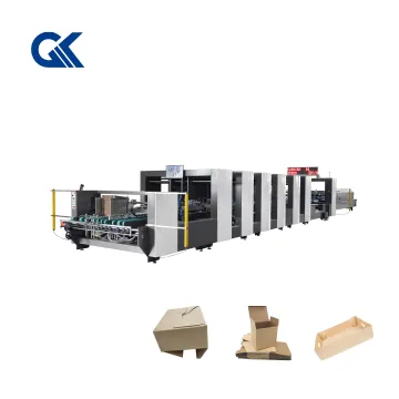 Automatic Crash Lock Bottom Corrugated Carton Folder Gluer Machine