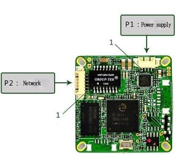 2mp Cmos Custom Pcb Boards Ip Camera Module Electronics Contract Manufacturing