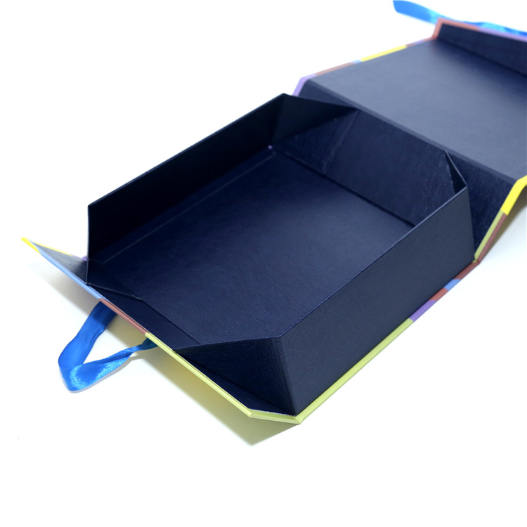 إعادة تدوير هدية مربعات من الورق المقوى المغناطيسي قابلة للطي